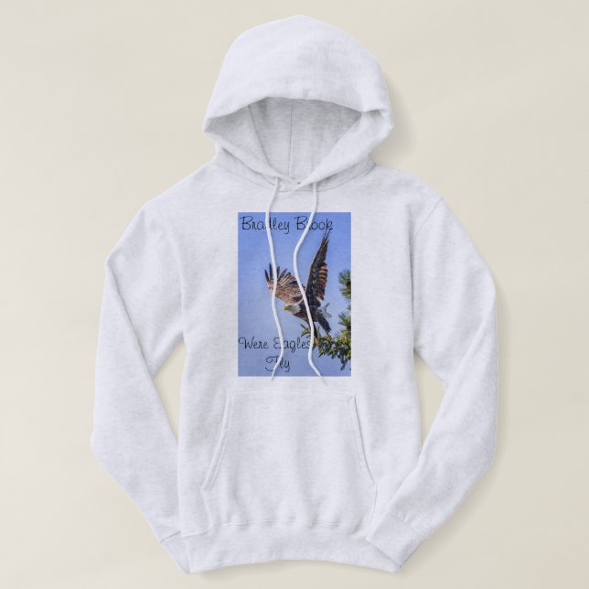 Bradley Brook Eagle Fly Sweat à capuche (Design devant)
