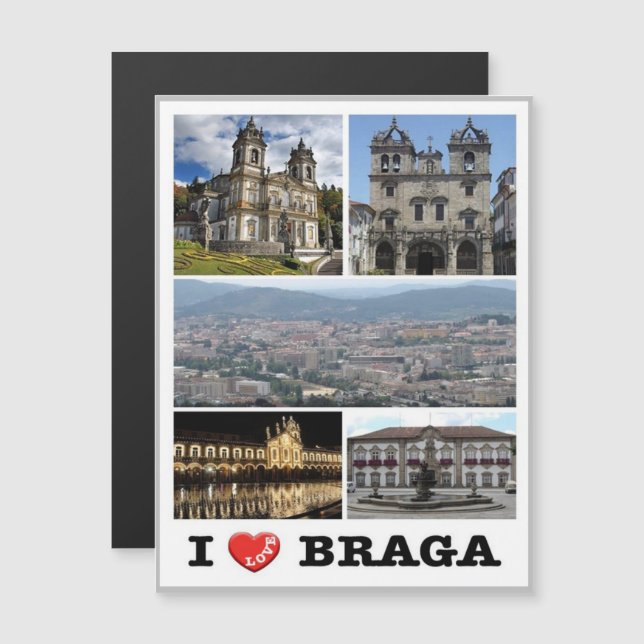 Braga - I Love - Portugal - (Devant / Derrière)