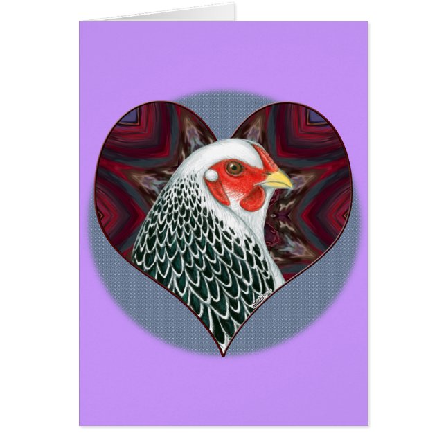 Brahma Hen Heart (Devant)