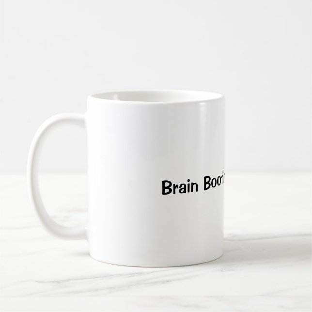 Brain Booting... Please Wait | Funny Coffee Mug  (Gauche)