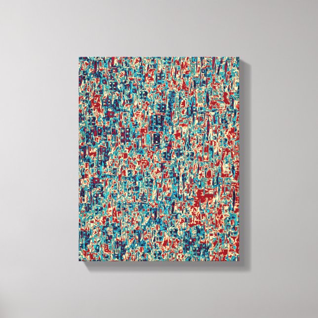 Brain Drops - Toile enveloppée haute résolution (Recto)