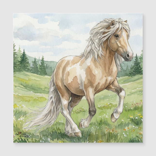 Brana Pinto Palomino Icelandic Watercolor (Devant)