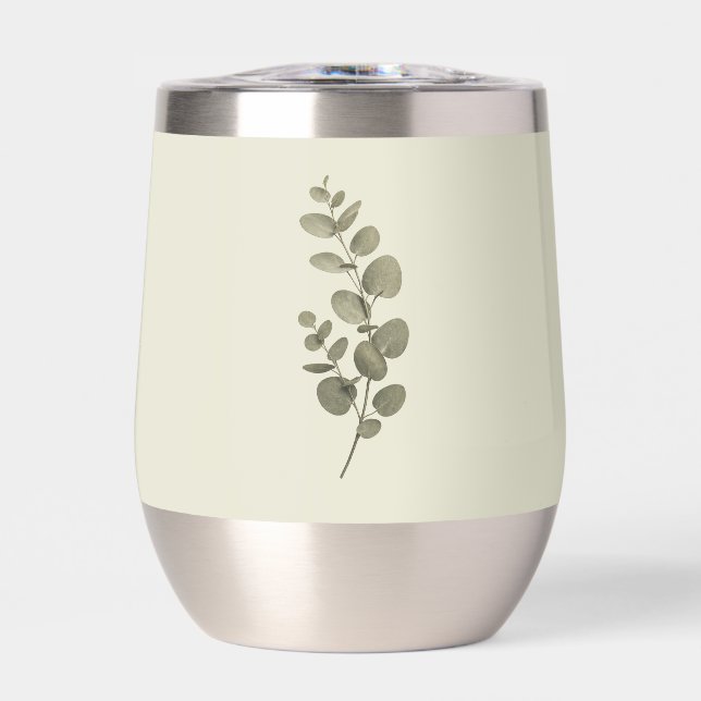 Branche de eucalyptus vert vintage (Avant)