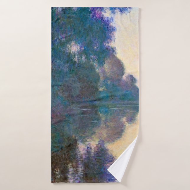 Branche de la Seine près de Giverny, Monet (Serviette de bain)