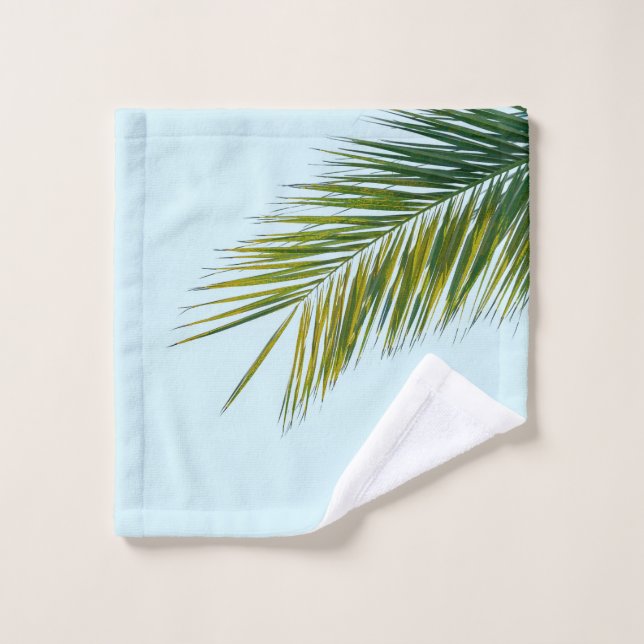 Branche de palmier (Gant de toilette)