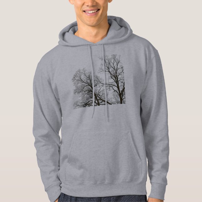 Branches d'arbre dans le Sweat - shirt à capuche d (Devant)