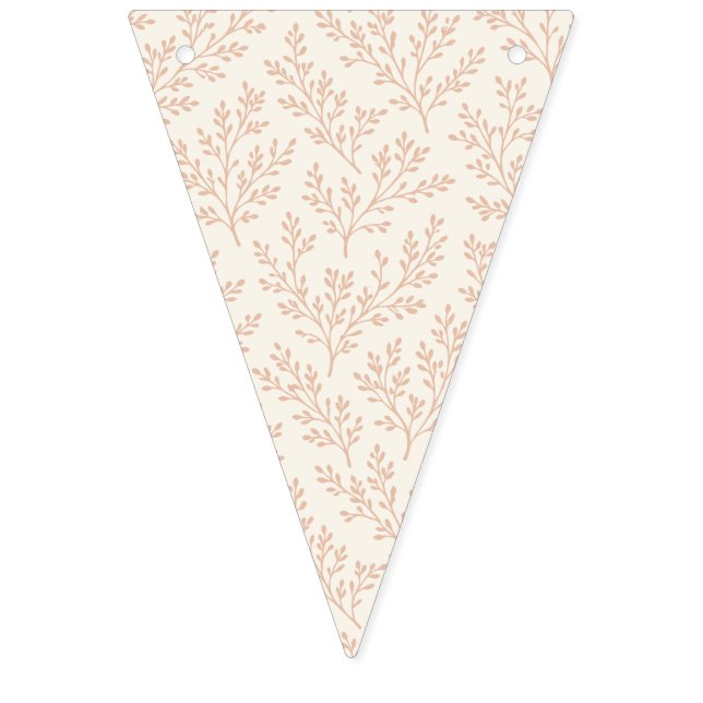 Branches de forêt Chaud Abricot - Drapeaux de guir (Premier drapeau)
