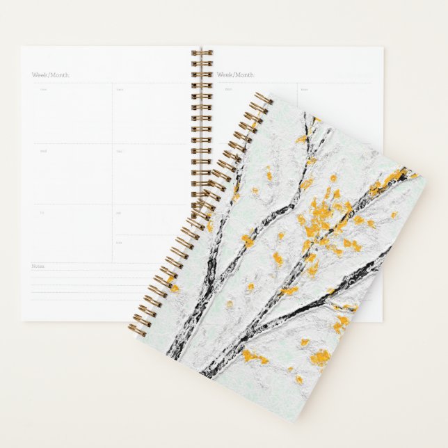 Branches de l'arbre d'automne avec feuilles de aut (Devant avec enveloppe)