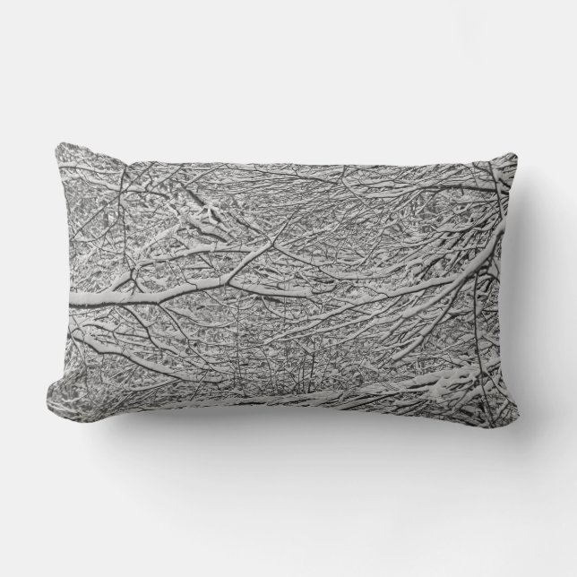 Branches de neige Lumbar Coussins (Recto)