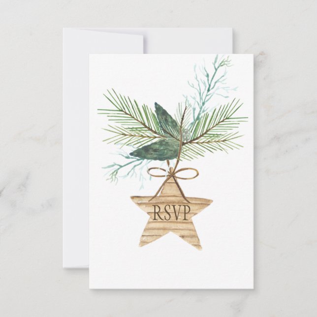 Branches de pin d'hiver rustique Star RSVP (Devant)