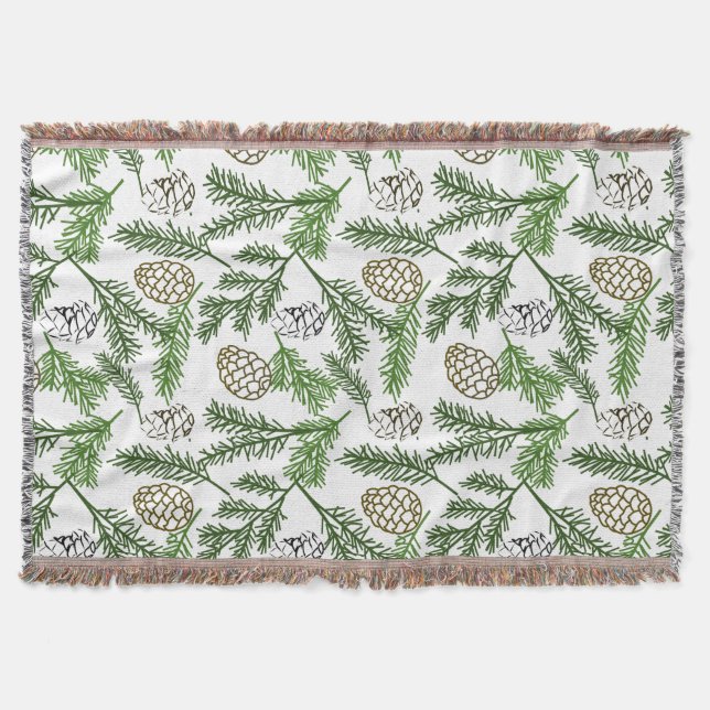 Branches de pin Jeter la couverture (Devant)