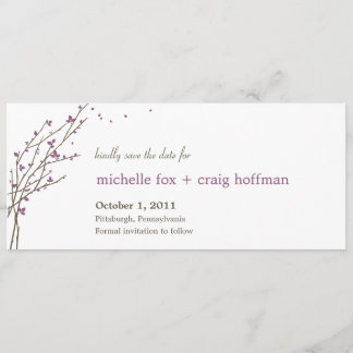 Branches En Plein Essor Enregistrer La Carte Date 