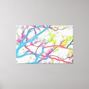 Branches Impression en toile (flottante)