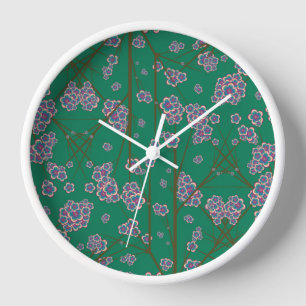 Branches particulières Horloge encadrée en bois