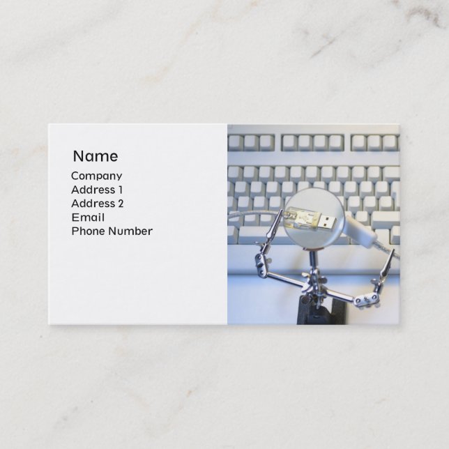 Branchez-le en Carte de visite (Devant)