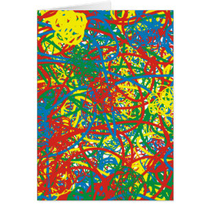 Bras chaud coloré explosion multi couleur éclabous