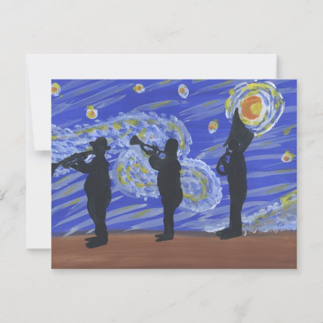 Brass Band New Orleans Starry Night (Devant)