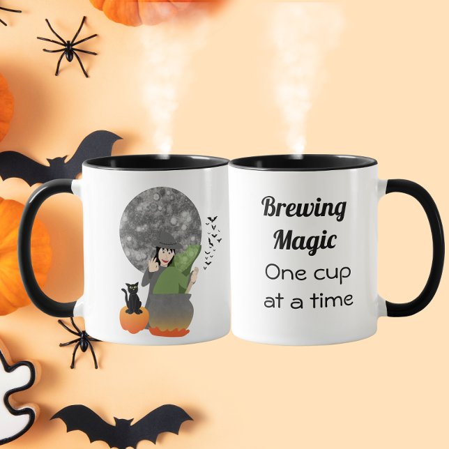 Brassage Magique Une Tasse à la Fois Sorcière Drôl (Créateur téléchargé)