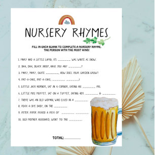 Brasserie bébé - Couleur - Baby Nursery Rhymes Jeu