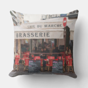 Brasserie Café Parisienne Oreillers Extérieurs