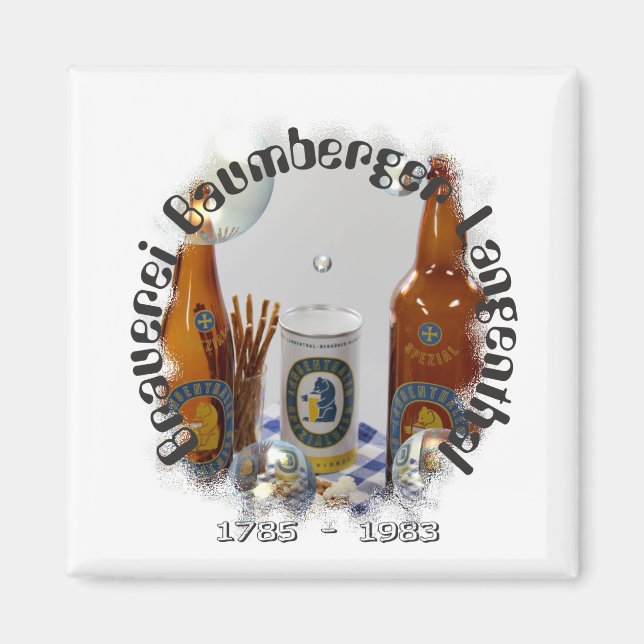 Brasserie de Baumberger Langenthal Magnet (Devant)