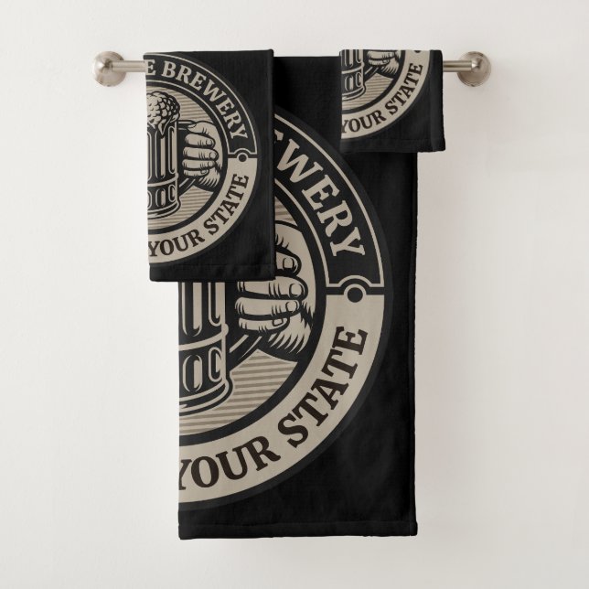 Brasserie Nom personnalisé Brasserie Big Mug (En situation)