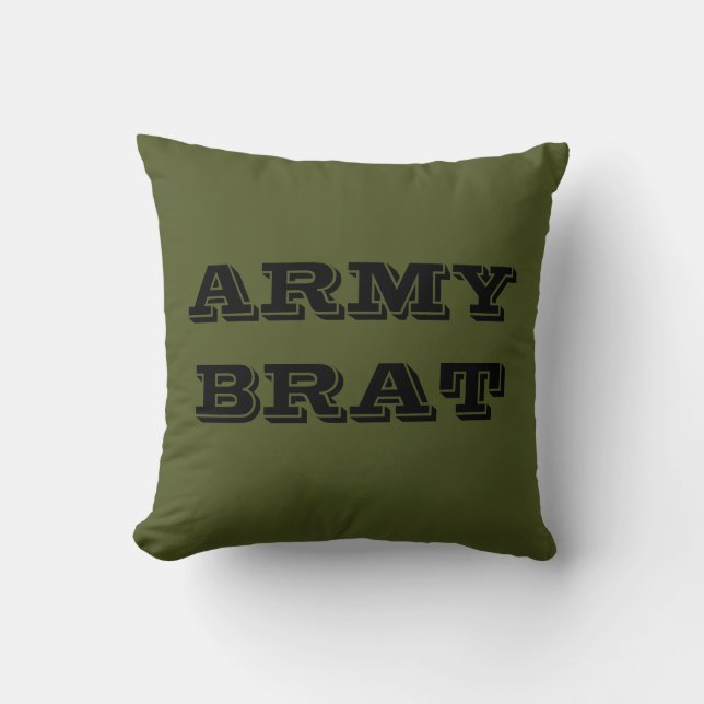 Brat de l'armée coussin (Recto)