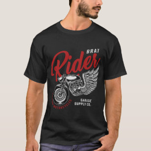 Brat Rides Motos Personnalisées T-Shirt