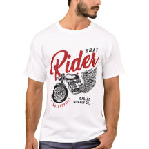Brat Rides Motos Personnalisées T-Shirt