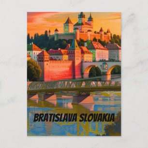 Bratislava Slovaquie Art de carte postale de voyag