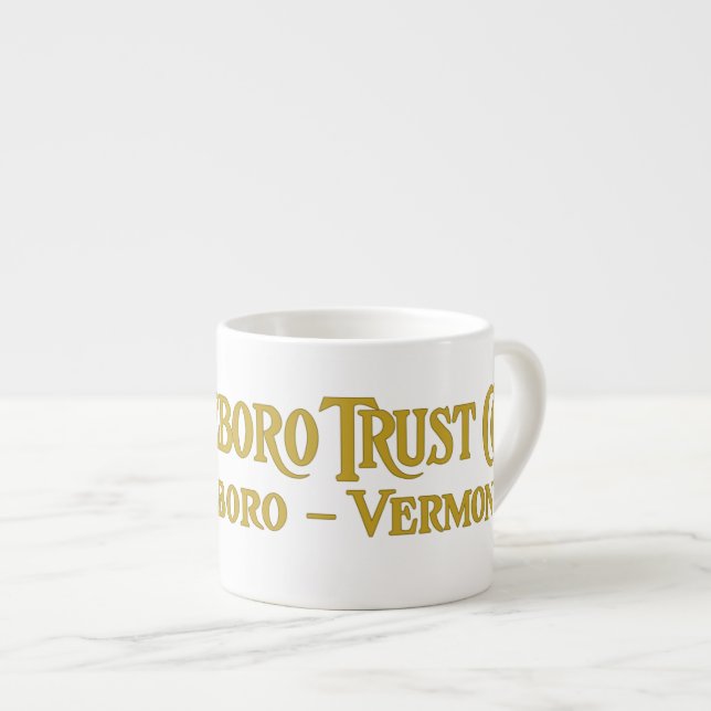 Brattleboro Trust Co., 1918 Logo Mug (Devant droit)