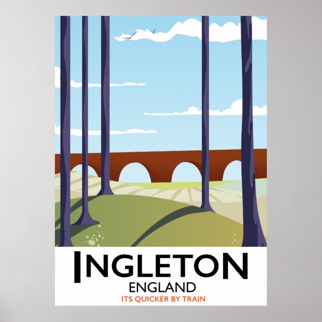 Brauneck Bavaria, affiche vintage de ski. (Devant)