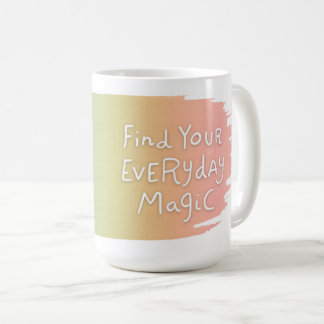 Brave Apprenti Quotidien Magie Mug Blanc