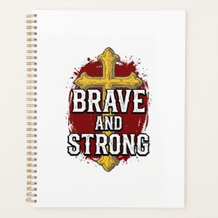 Brave et Fort Design de Chemise Vintage Croix_1