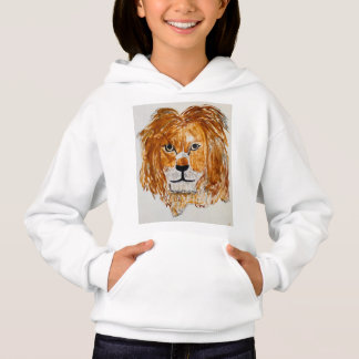 Brave lion enfants sweat - shirt à capuche