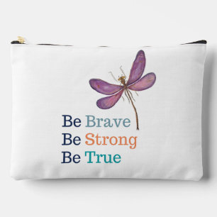 Brave Strong Véritable Dragonfly maquillage sac
