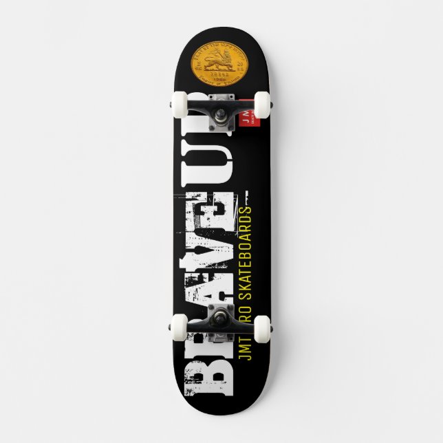 BRAVE UP Skateboard (Recto)