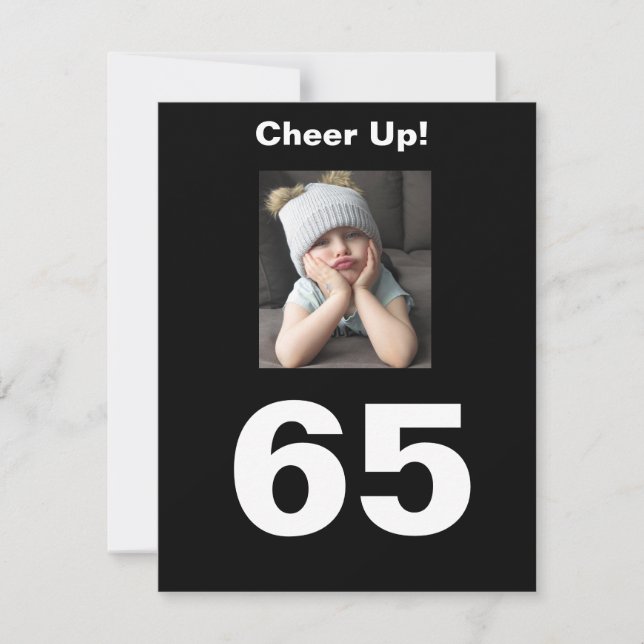 Bravo ! 65e anniversaire Funny 65 Grumpy mignonne  (Devant)