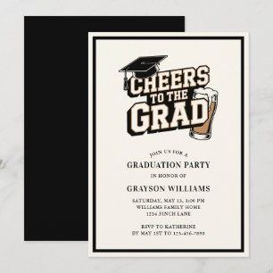 Bravo à la Graduation Party Invitation