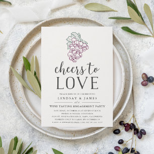 Bravo à l'amour Invitation de la partie d'engage