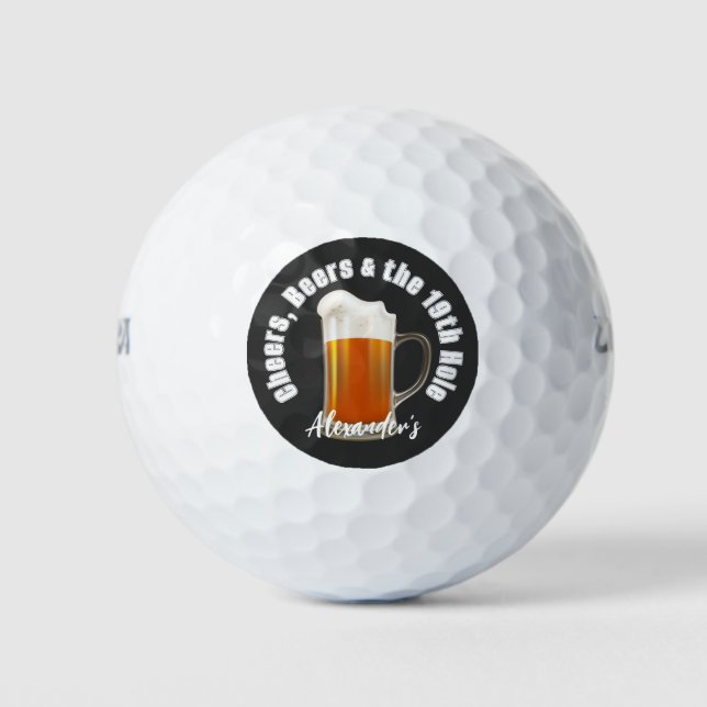 Bravo Beers et les balles de golf 19th Hole (Devant)