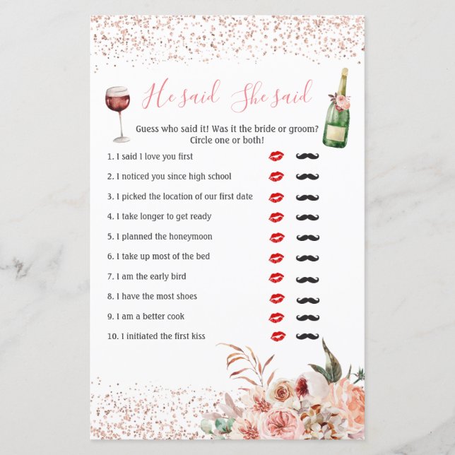 Bravo d'aimer la Fête des mariées rose Il dit qu'e (Devant)