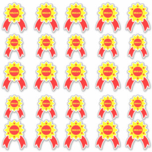 Bravo Fun Commentaire Récompenses Stickers Enseign
