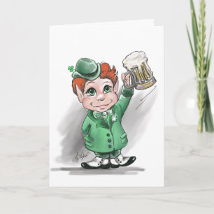 Bravo irlandais ! Carte de voeux St Patrick's Day