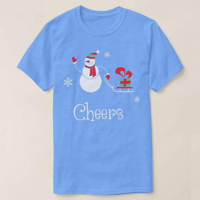 Bravo Père Noël Tshirt de Noël Garçon fille Holi (Design devant)