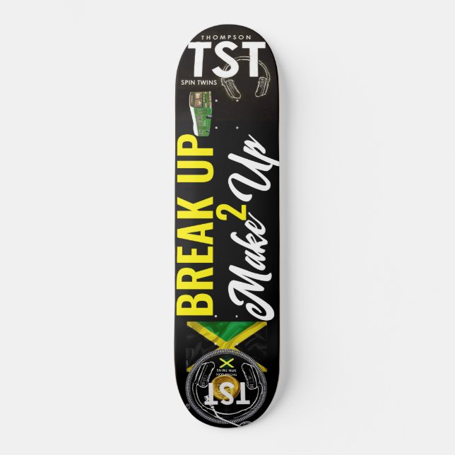 BREAK UP MAKE UP Skateboard (Recto)