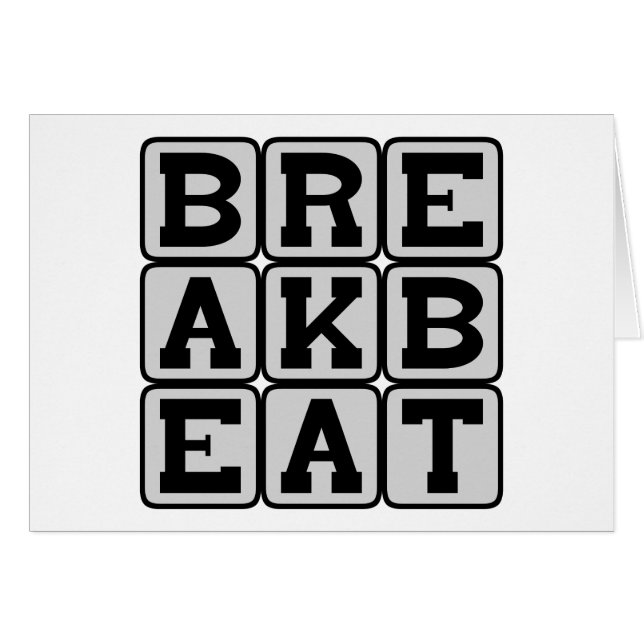 Breakbeat, Genre musical (Devant horizontal)