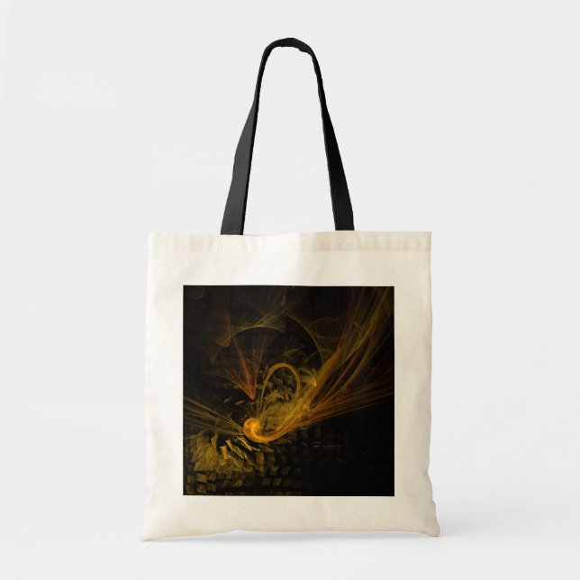 Breaking Point Abstract Art Tote Bag (Devant)