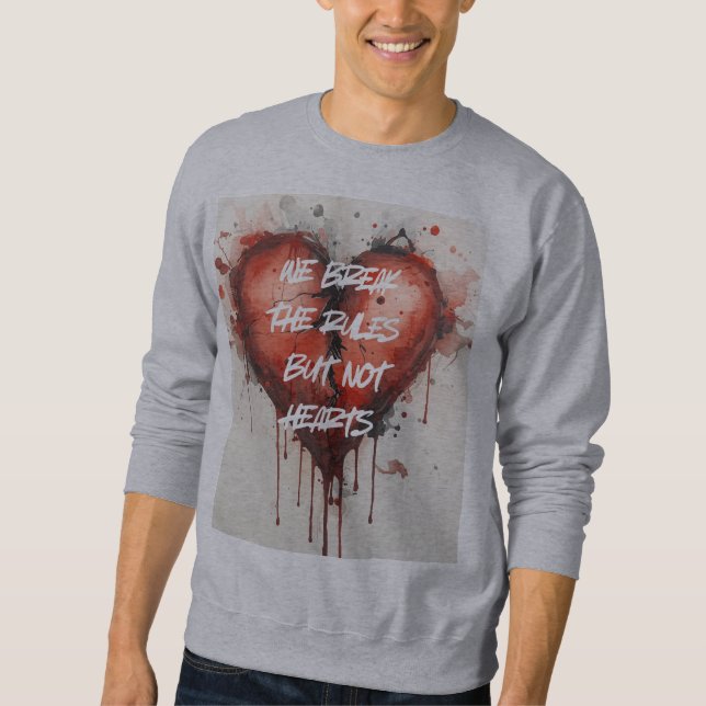 breaking rules sweatshirt (Devant)