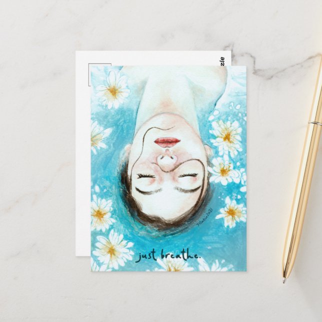 Breathe- Carte postale DNM (Devant/Arrière en situation)